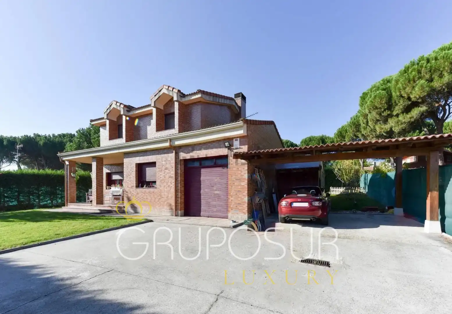 Vista exterior de Casa o chalet en venta en Tudela de Duero con Calefacción, Jardín privado y Parquet