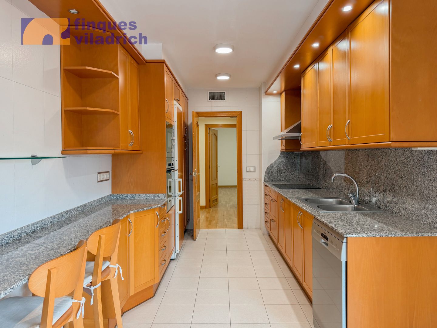 Kitchen of Flat for sale in  Lleida Capital  with Air Conditioner, Heating and Storage room