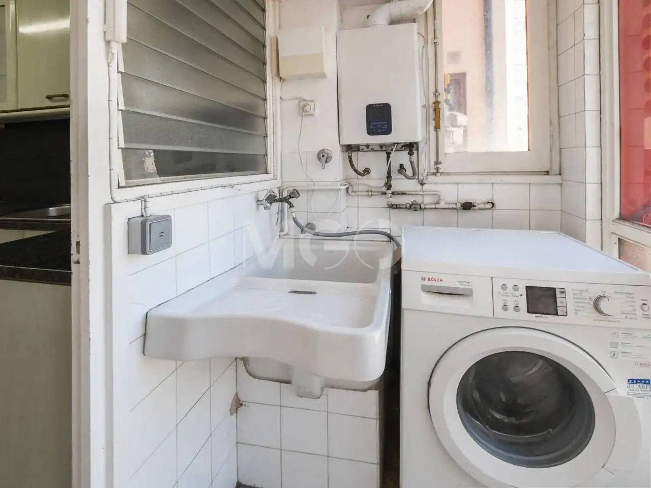 Bathroom of Flat for sale in Vic  with Heating, Furnished and Balcony