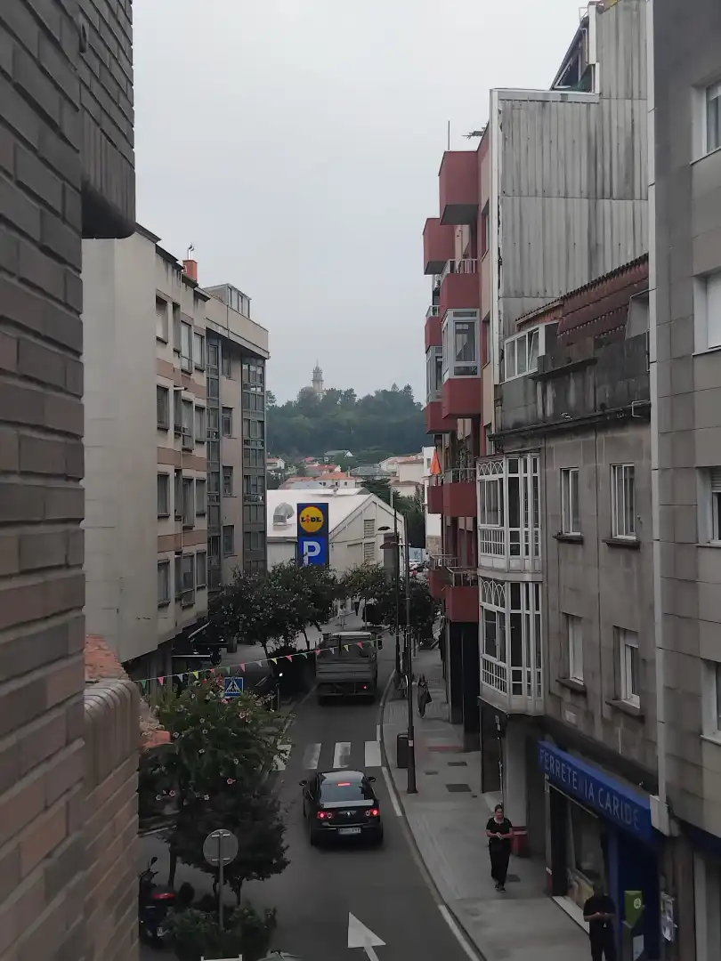 Exterior view of Flat for sale in Vigo   with Heating, Parquet flooring and Storage room