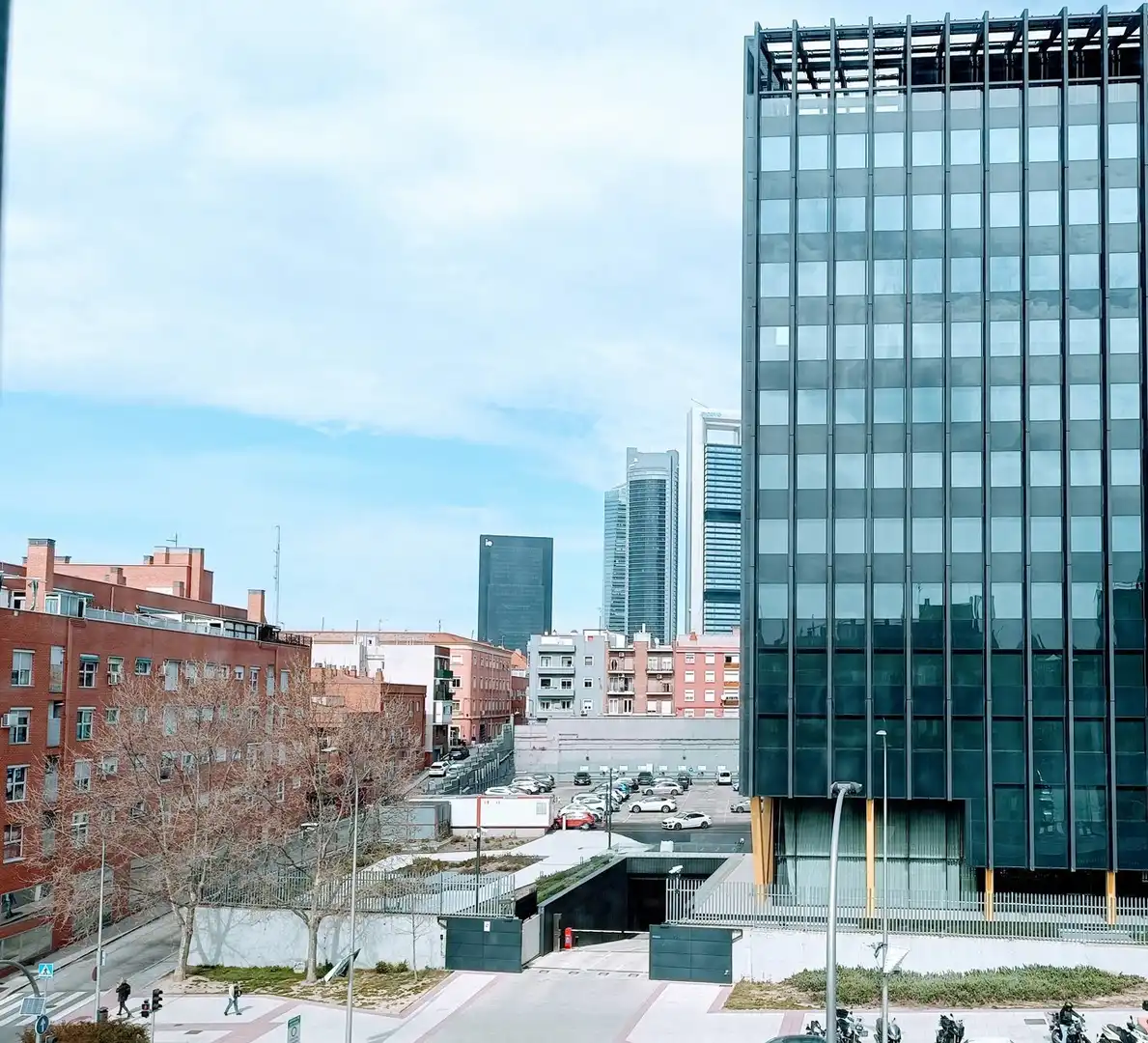 Vista exterior de Pis de lloguer en Madrid amb Calefacció, Moblat i Forn