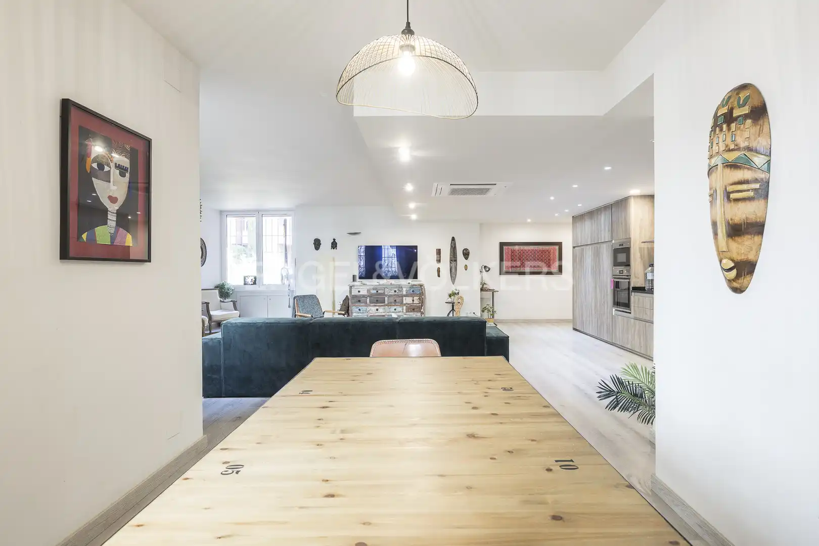 Comedor de Piso en venta en Barcelona con Aire acondicionado, Calefacción y Jardín privado