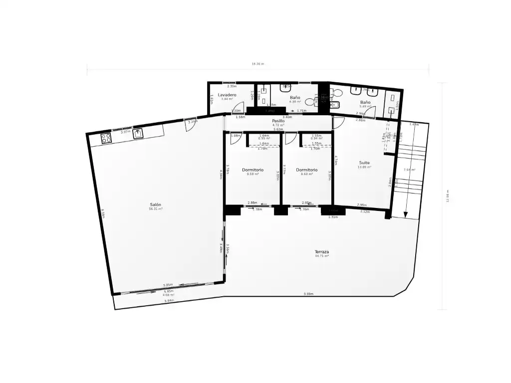 Ático en venta en Oropesa del Mar / Orpesa con Aire acondicionado, Terraza y Horno