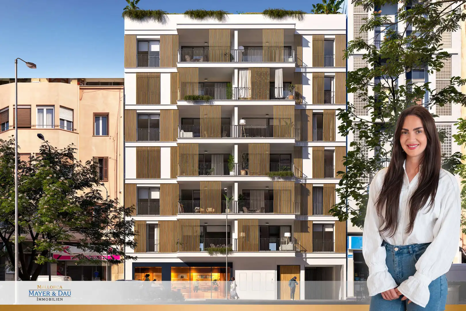 Vista exterior de Pis en venda en  Palma de Mallorca amb Aire condicionat, Calefacció i Terrassa