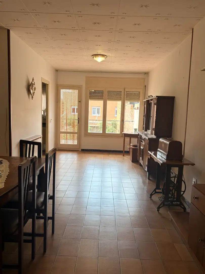 Sala d'estar de Casa o xalet en venda en Bellvís amb Calefacció, Jardí privat i Moblat