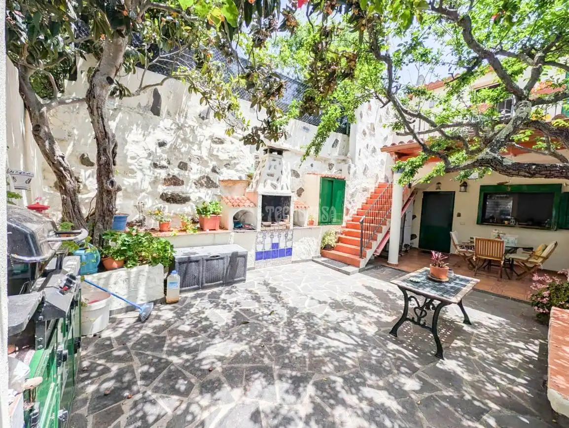 Terraza de Casa o chalet en venta en Valsequillo de Gran Canaria con Aire acondicionado y Parquet