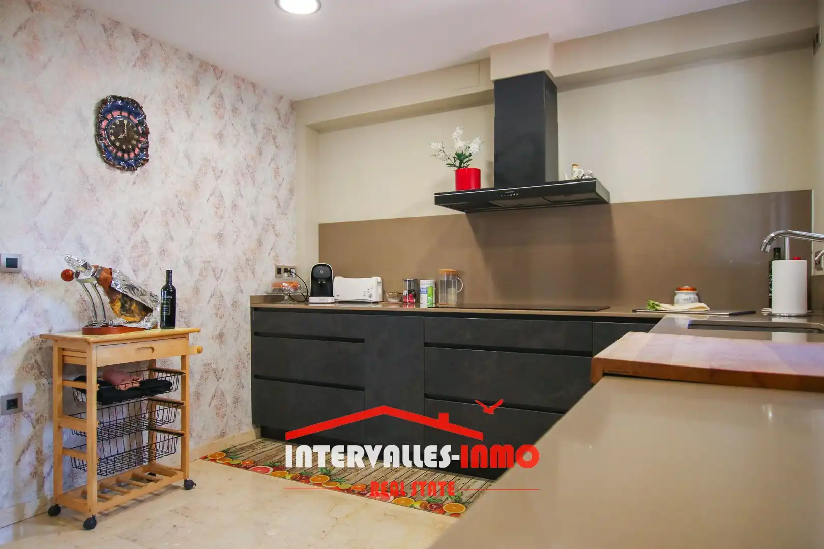 Kitchen of Houses for sale in Bigues i Riells del Fai  with Air Conditioner, Heating and Private garden