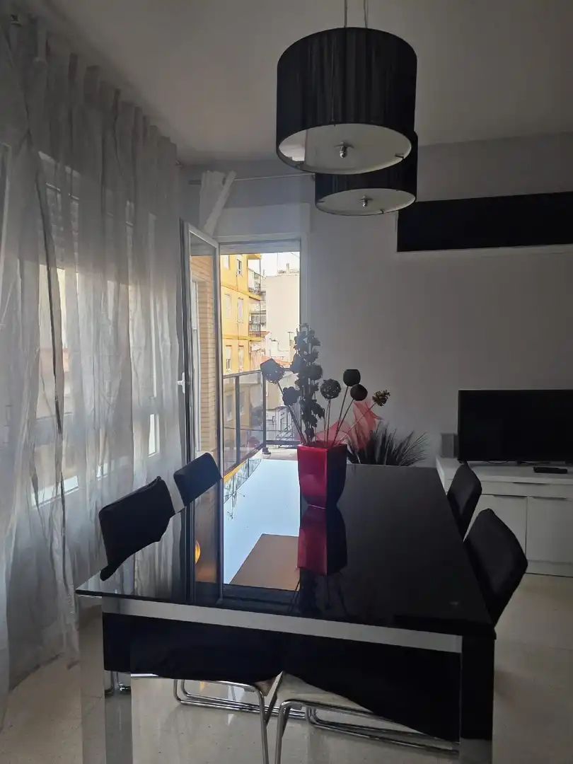Balcony of Apartments for sale in Plaza Castelar - Mercado Central
