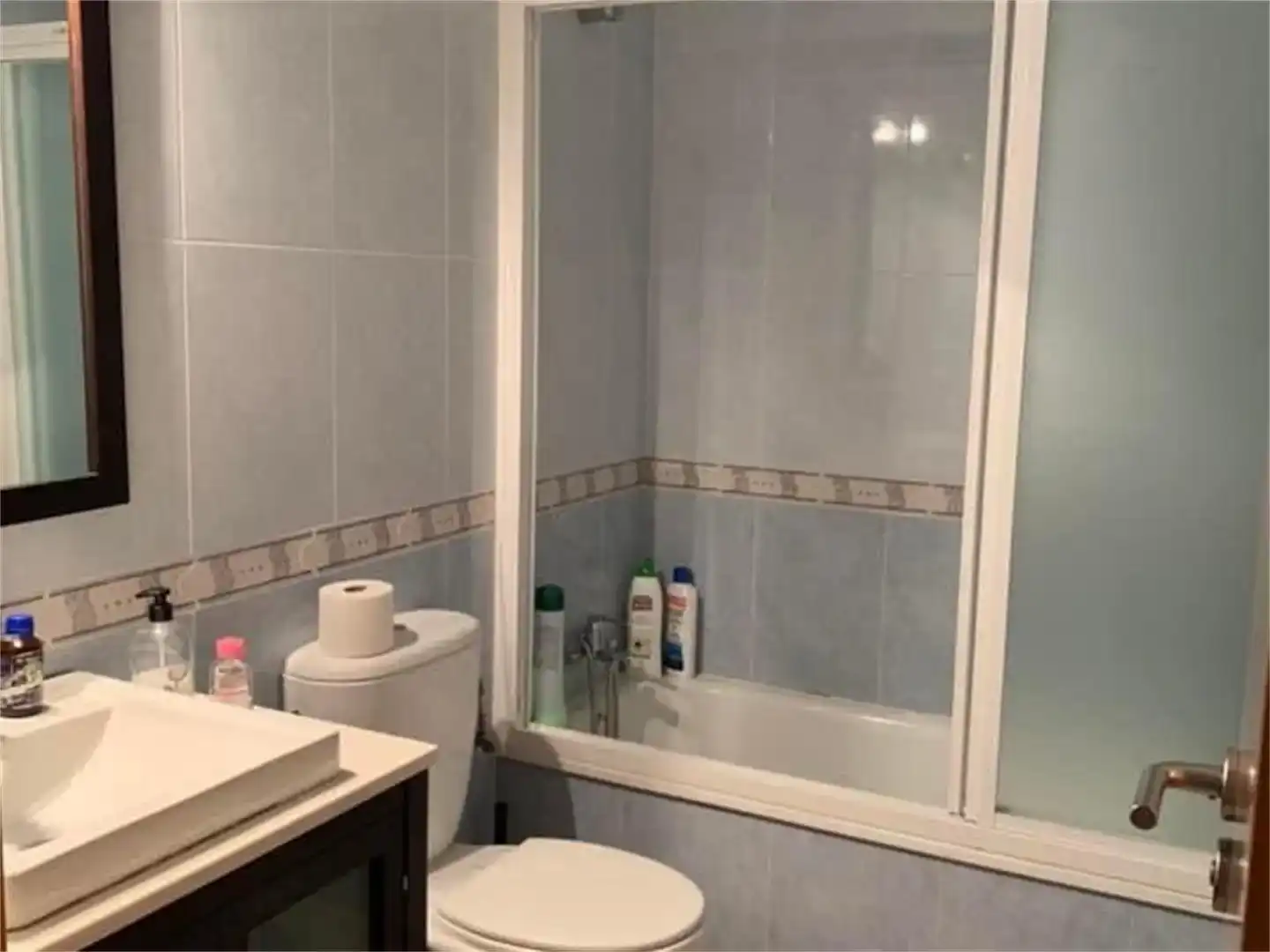 Badezimmer von Erdgeschoss zum Verkauf in El Ejido mit Klimaanlage und Schwimmbad