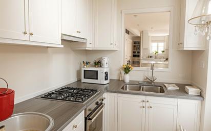 Kitchen of Flat for sale in Montgat  with Heating, Parquet flooring and Balcony