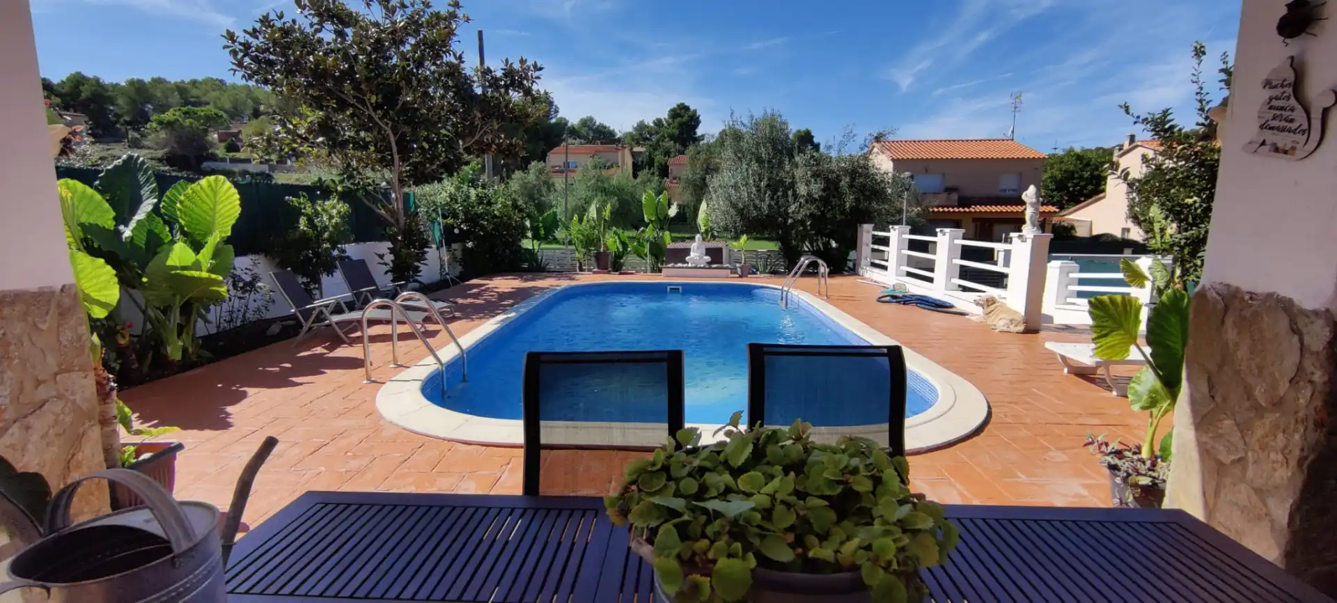 Piscina de Casa o chalet en venta en Cunit con Aire acondicionado, Calefacción y Jardín privado