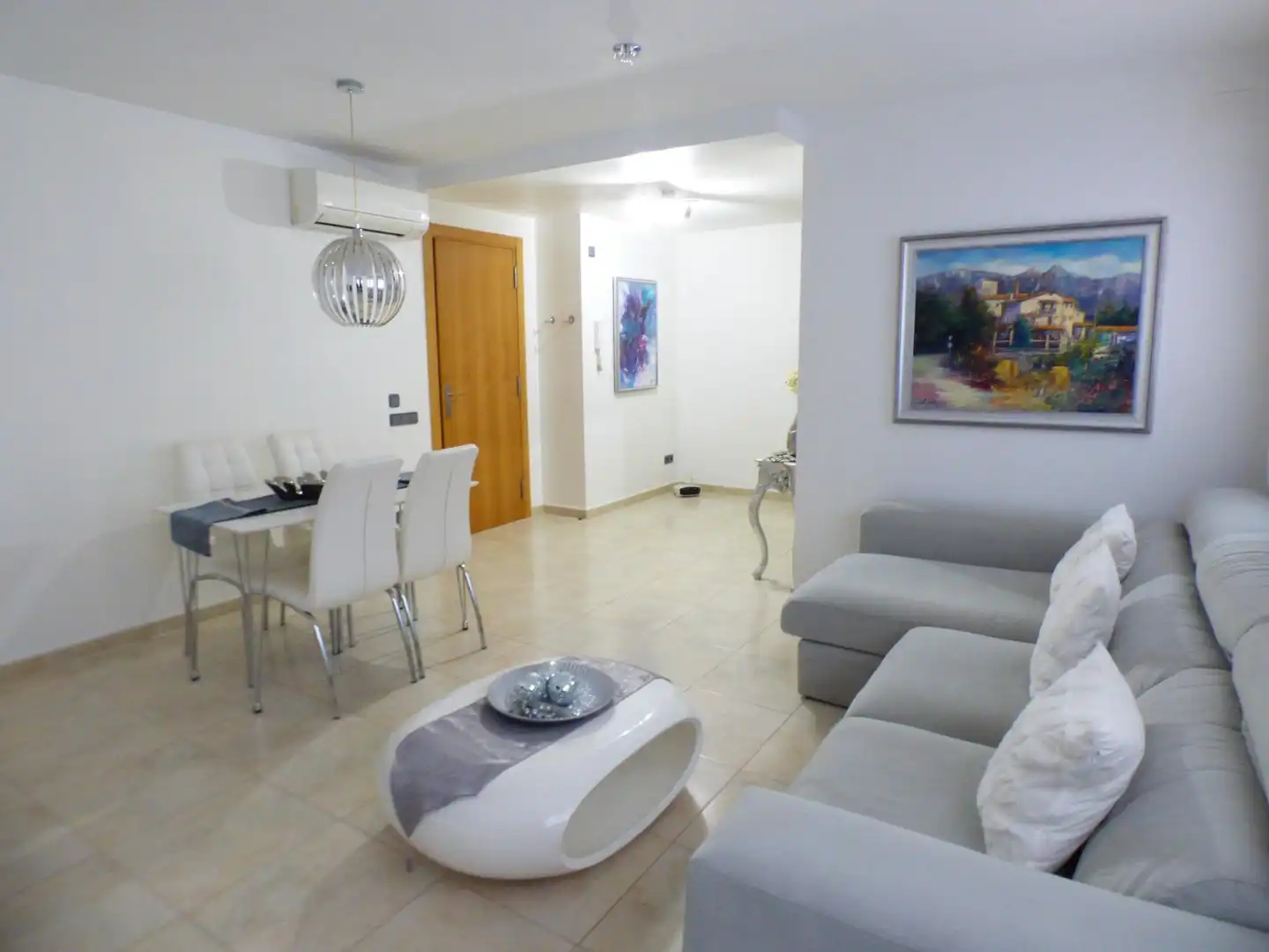 Living room of Flat for sale in Manresa  with Heating and Furnished