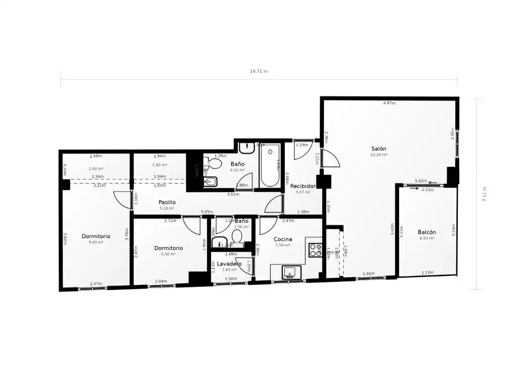 Apartamento en venta en Calle Punta (La), Heliópolis