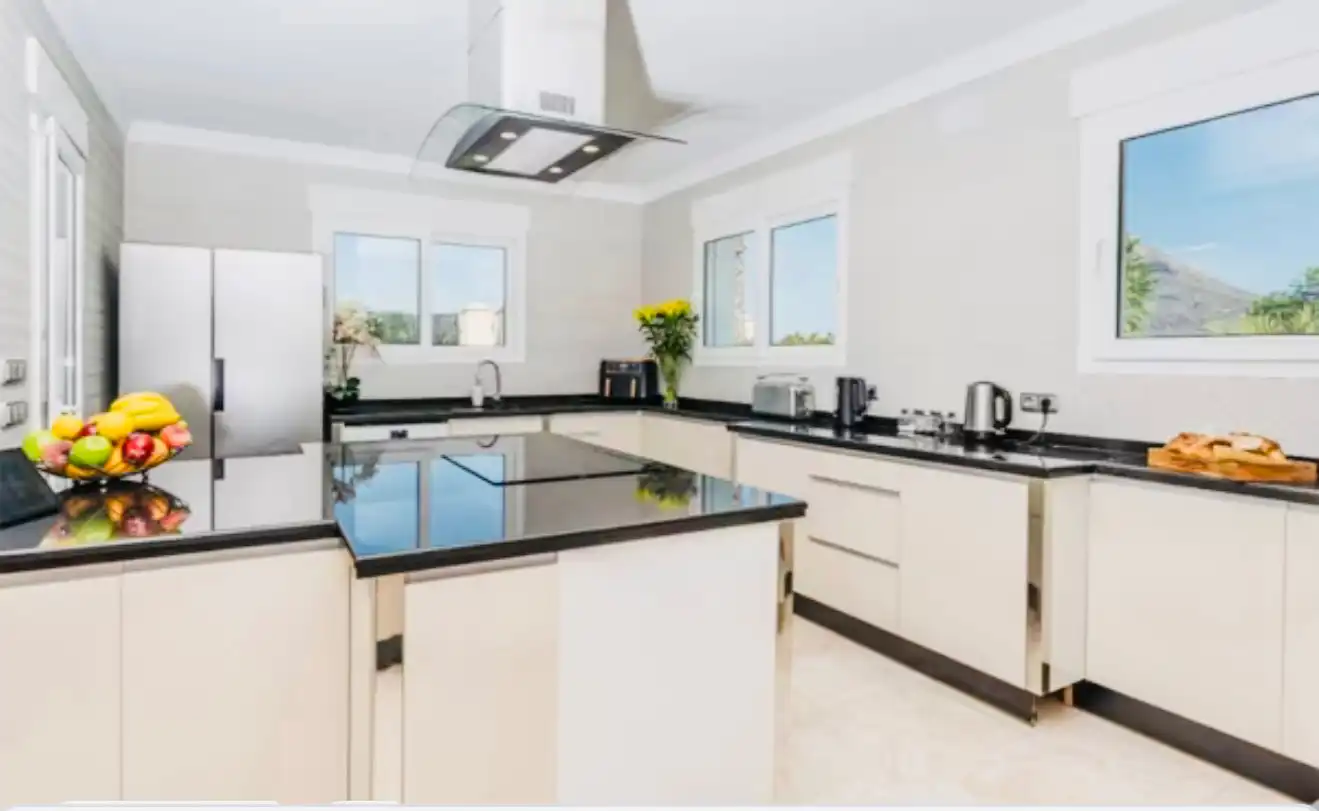 Cocina de Casa o chalet en venta en Jávea / Xàbia con Aire acondicionado, Calefacción y Jardín privado
