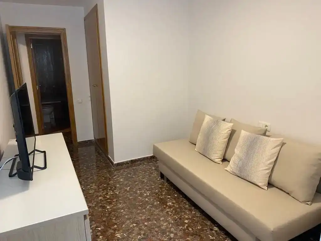 Sala de estar de Piso en venta en  Valencia Capital con Aire acondicionado y Balcón
