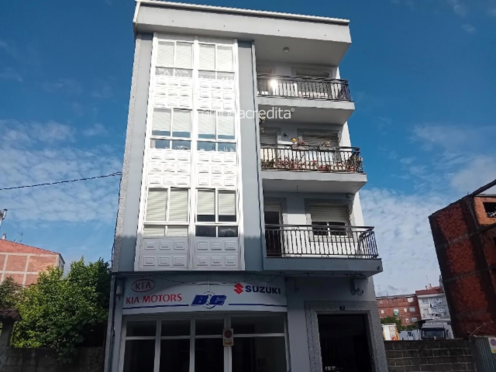 Exterior view of Flat for sale in Melide  with Terrace, Storage room and Furnished