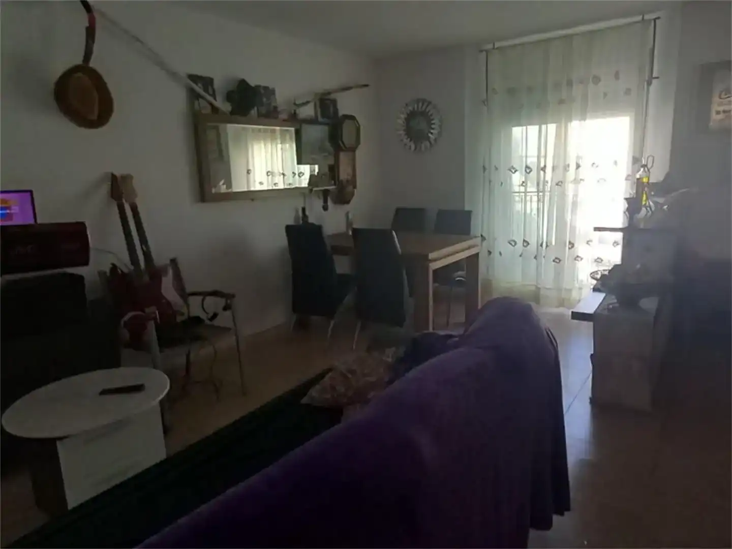 Sala d'estar de Pis en venda en Santa Bàrbara amb Traster, Moblat i Balcó