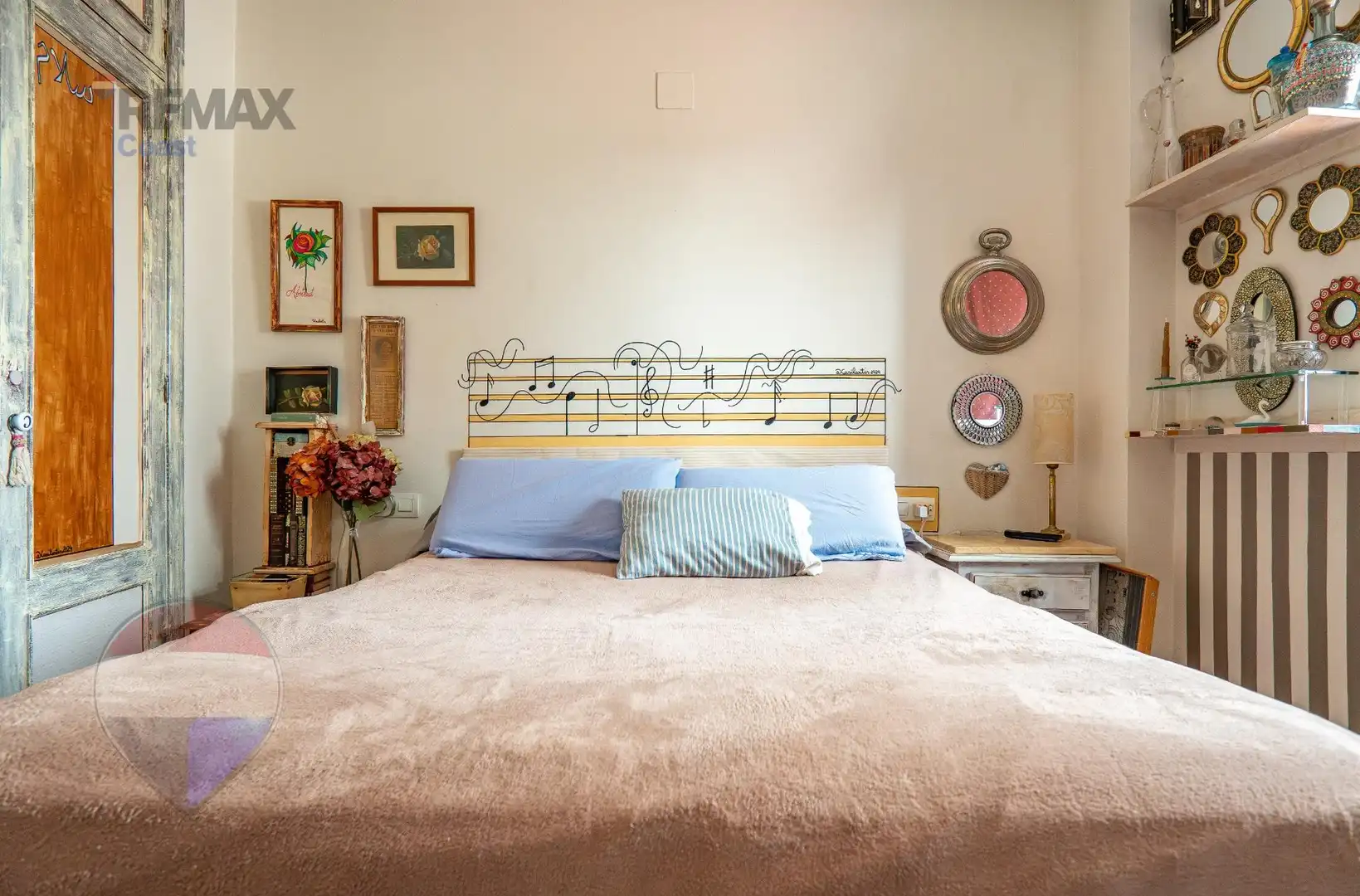 Bedroom of Flat for sale in Málaga