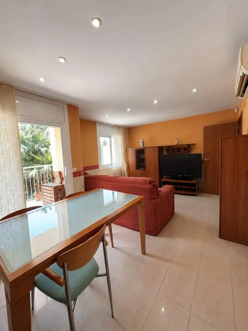 Sala d'estar de Pis en venda en Malgrat de Mar amb Aire condicionat, Calefacció i Terrassa