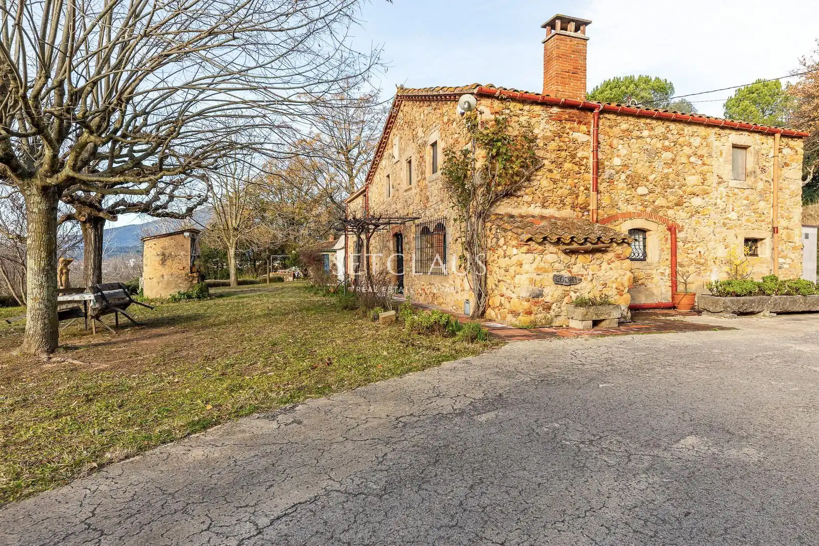 Vista exterior de Finca rústica en venda en Sant Feliu de Buixalleu amb Aire condicionat, Calefacció i Terrassa