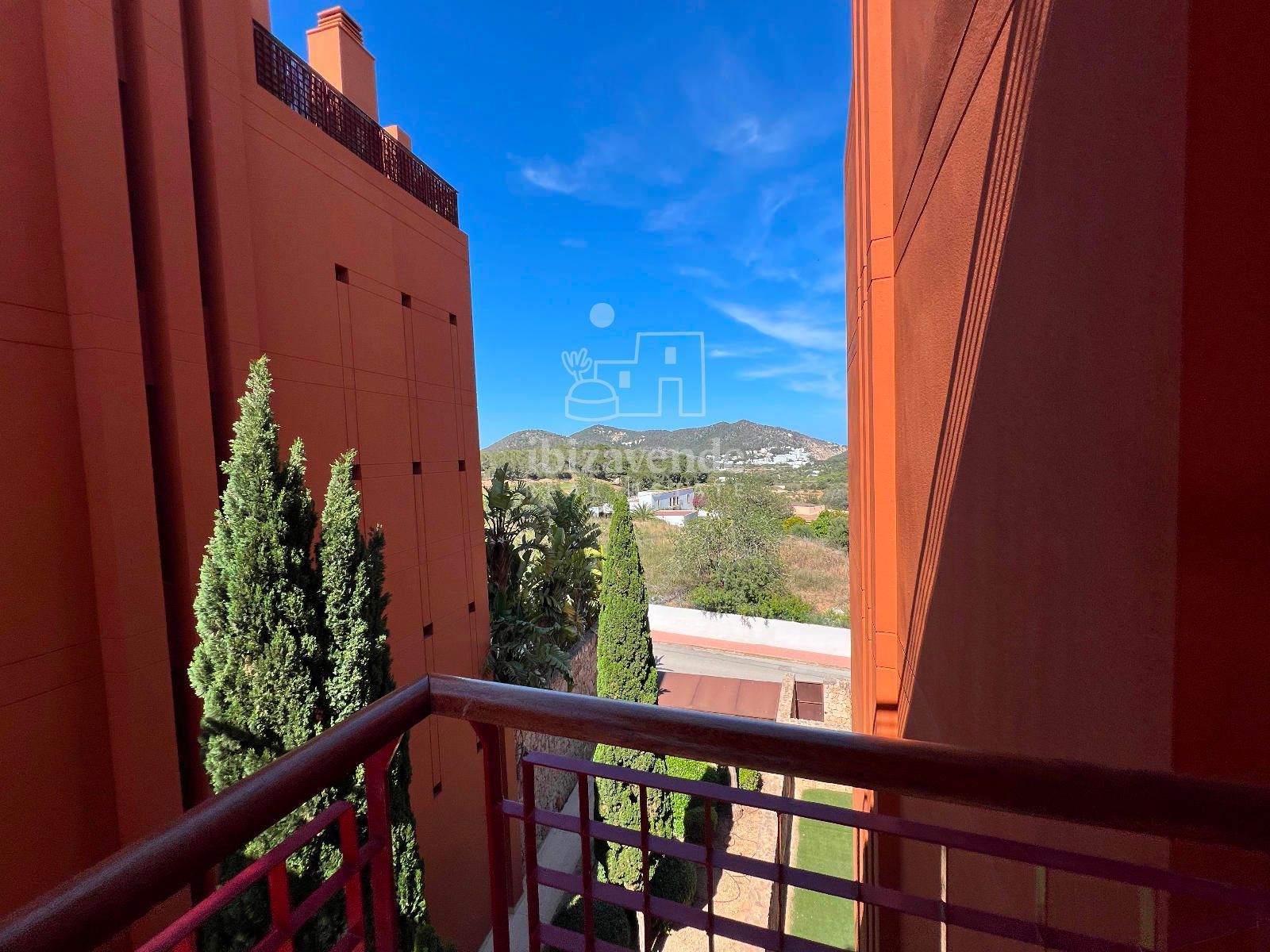 Exterior view of Flat for sale in Santa Eulària des Riu  with Air Conditioner, Heating and Terrace