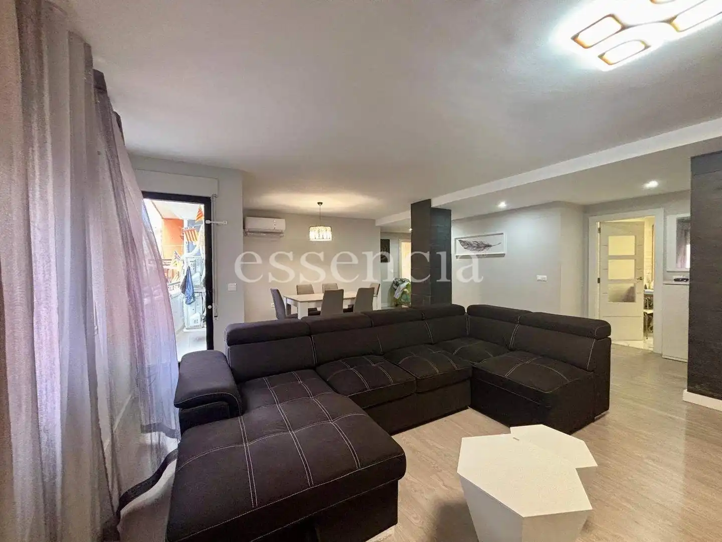 Living room of Flat for sale in Gandia  with Air Conditioner and Balcony