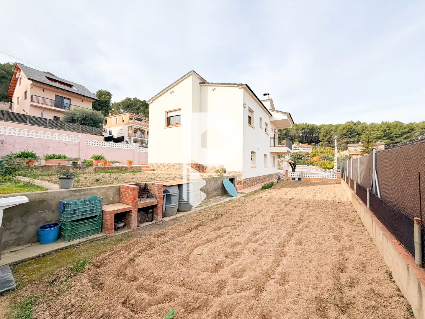 Jardín de Casa o chalet en venta en Piera con Aire acondicionado, Calefacción y Jardín privado