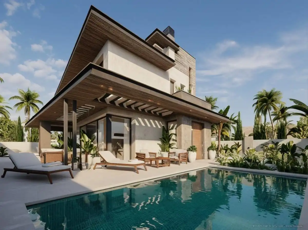 Villa mit Pool zum Verkauf in Riviera del Sol, imagen 7