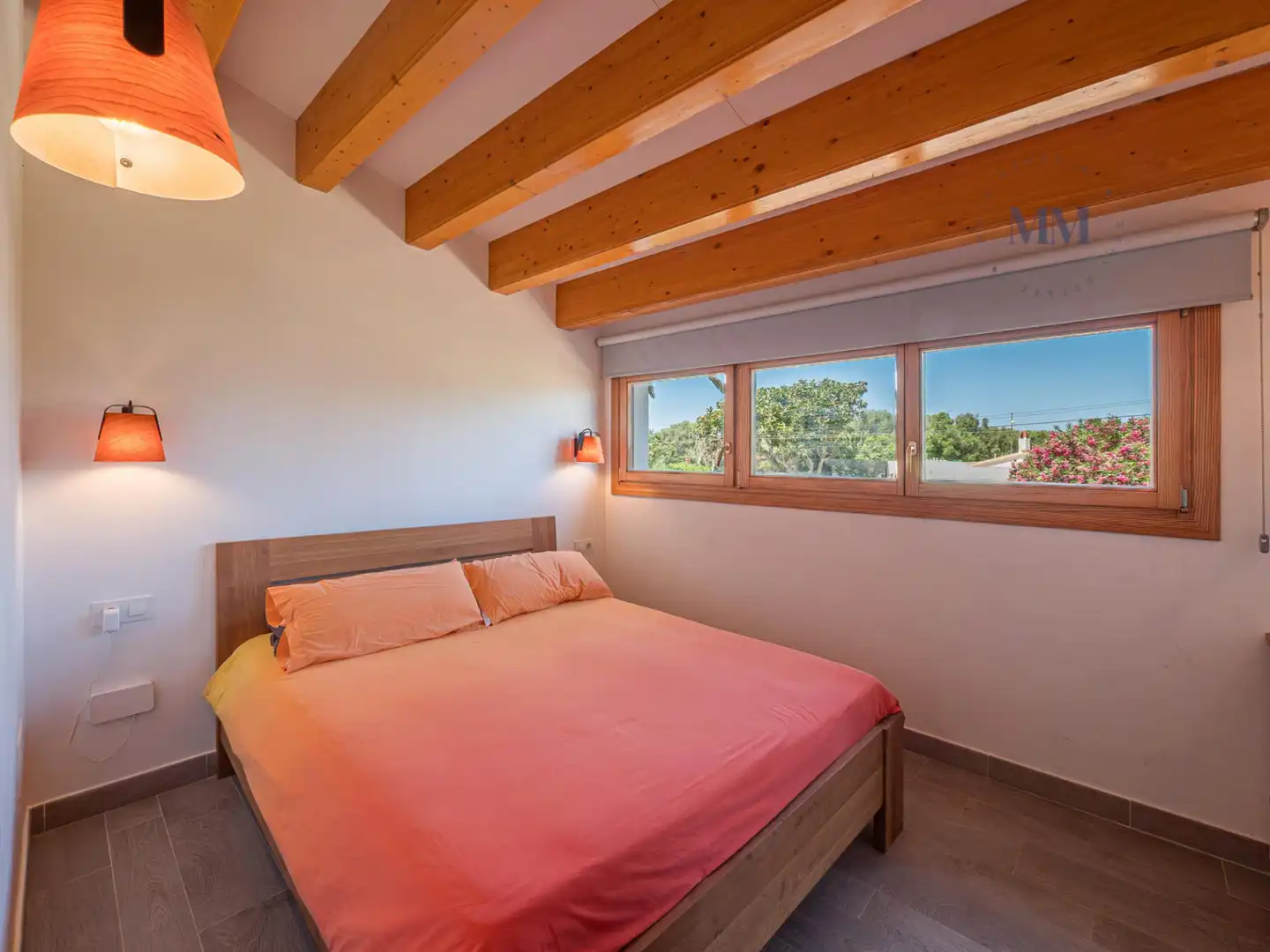 Bedroom of Houses for sale in Es Castell  with Air Conditioner, Private garden and Terrace