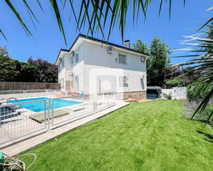 Exterior view of House or chalet to rent in  Madrid Capital  with Air Conditioner and Swimming Pool