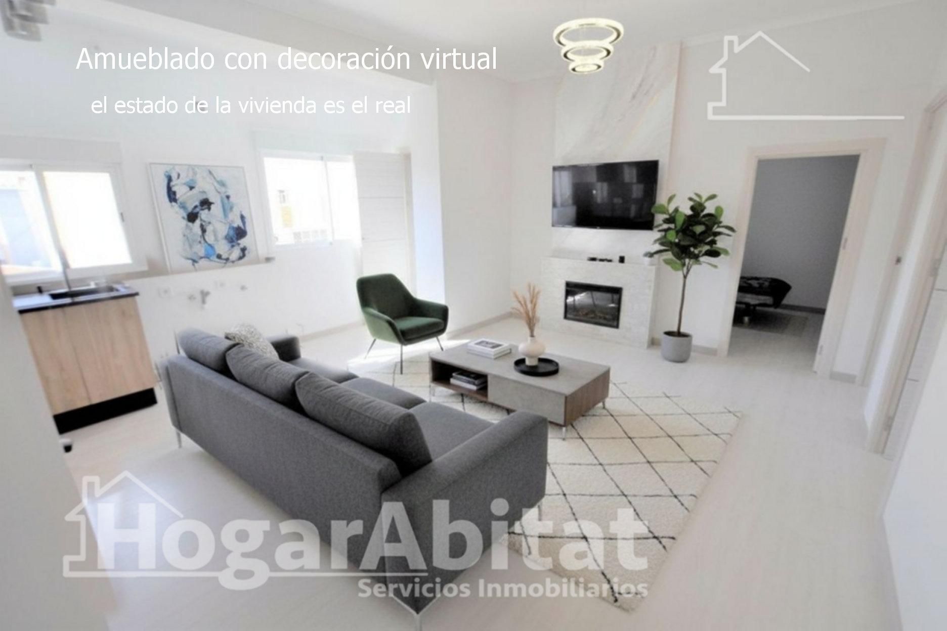 Sala de estar de Piso en venta en Mislata
