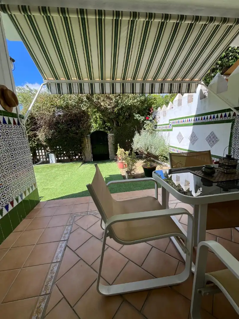 Jardín de Casa o chalet de alquiler en El Rompido con Jardín privado, Terraza y Amueblado