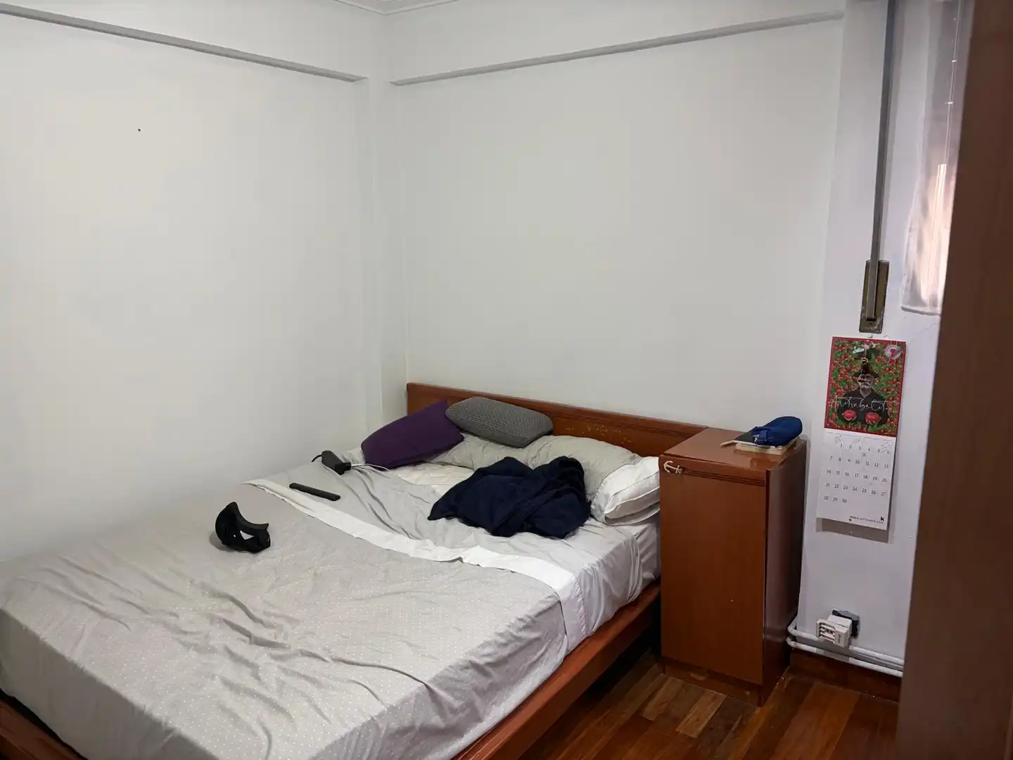 Bedroom of Flat for sale in Basauri   with Heating, Furnished and Balcony
