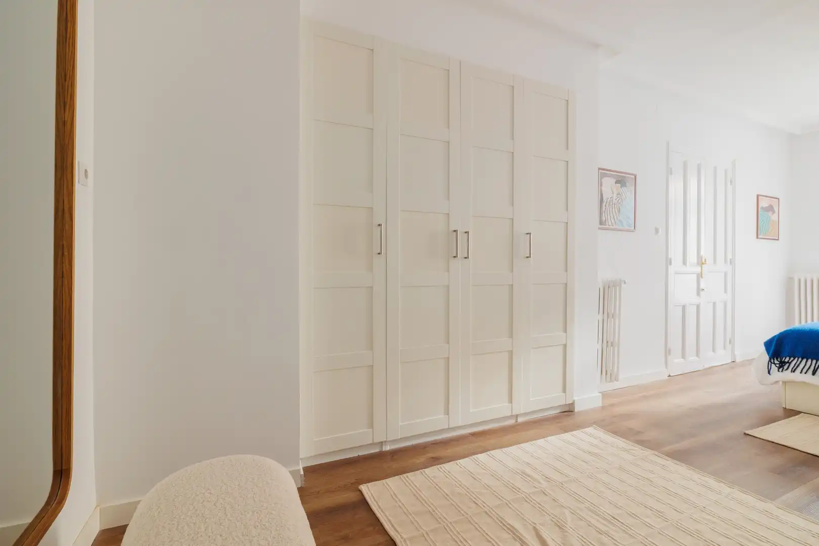 Habitación de Piso de alquiler en Madrid con Aire acondicionado, Calefacción y Amueblado
