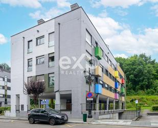 Exterior view of Flat for sale in Oviedo   with Heating, Private garden and Terrace