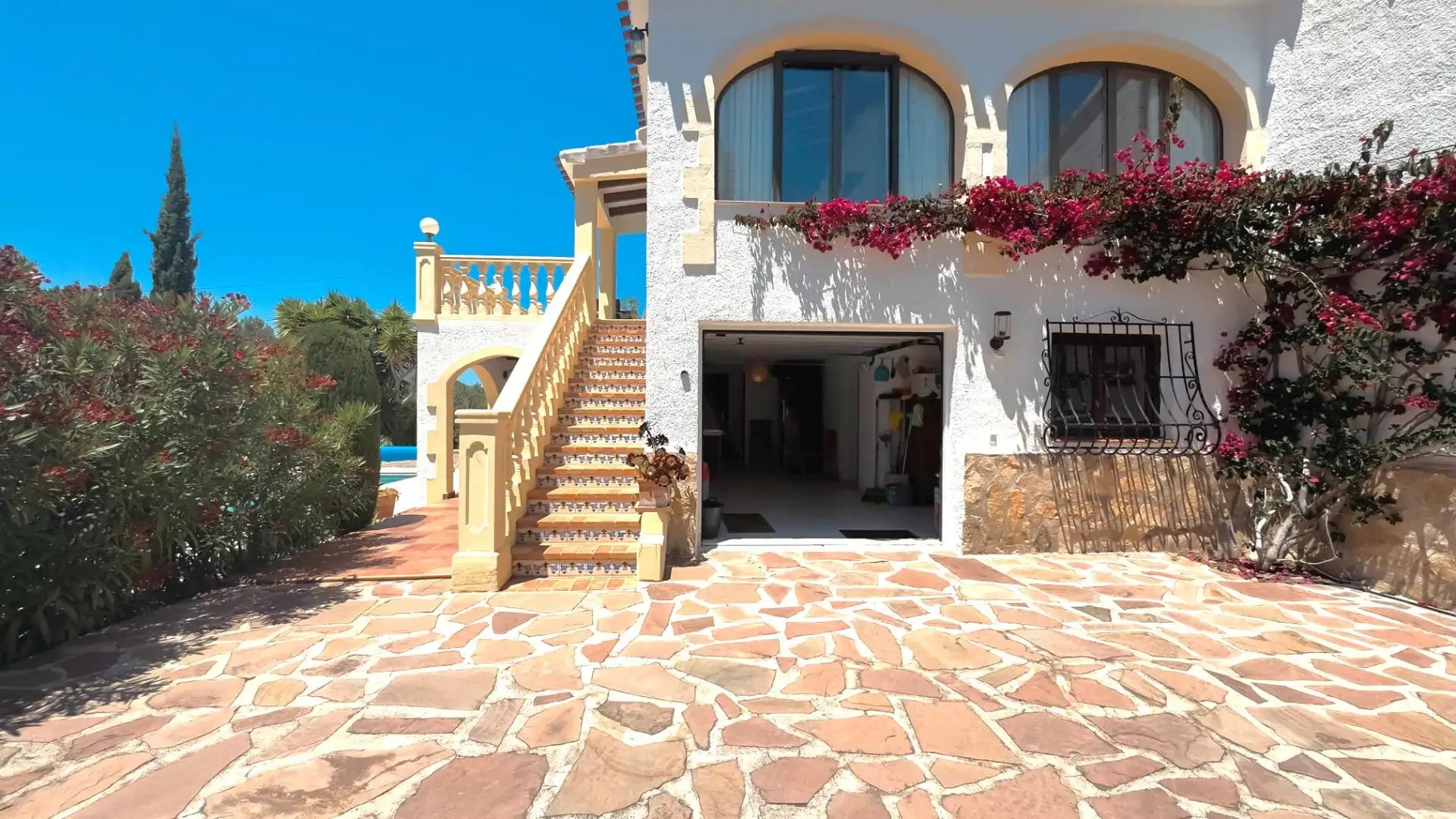 Exterior view of Houses for sale in Jávea / Xàbia  with Air Conditioner, Heating and Private garden