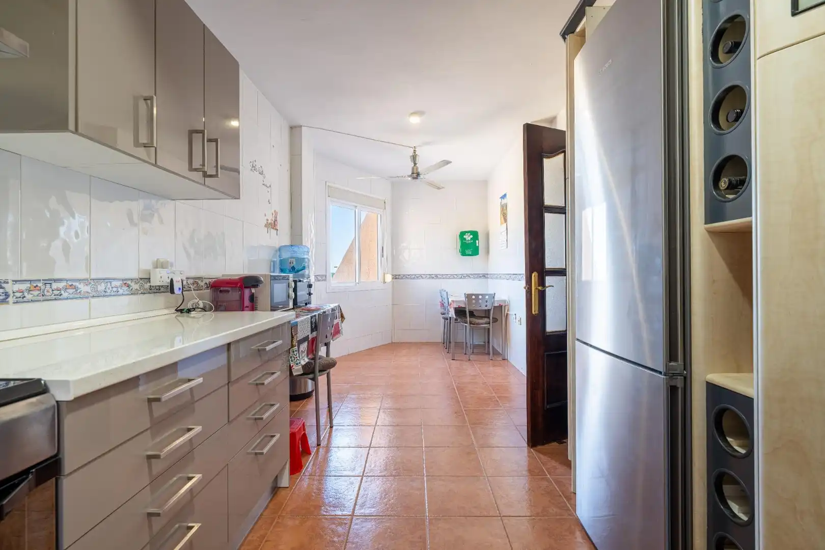 Cocina de Dúplex en venta en Vícar con Aire acondicionado, Calefacción y Jardín privado