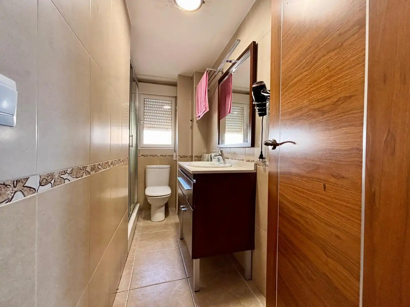 Bany de Apartament en venda en Gandia amb Aire condicionat, Jardí privat i Terrassa