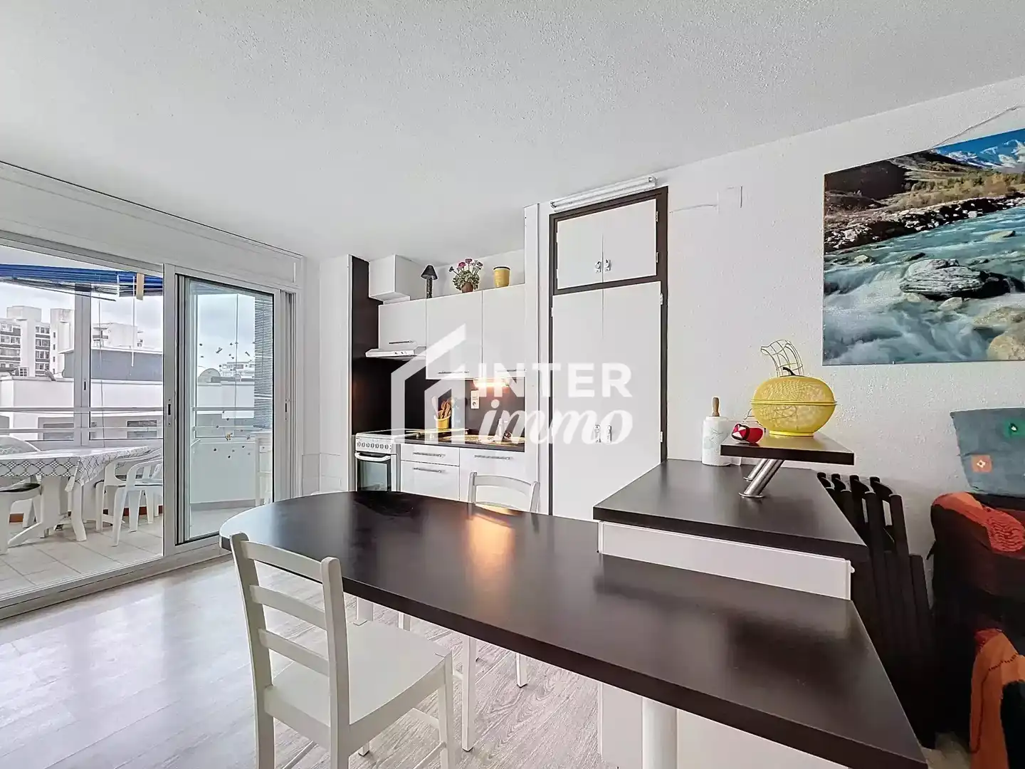 Küche von Wohnung zum Verkauf in Roses mit Terrasse und Möbliert