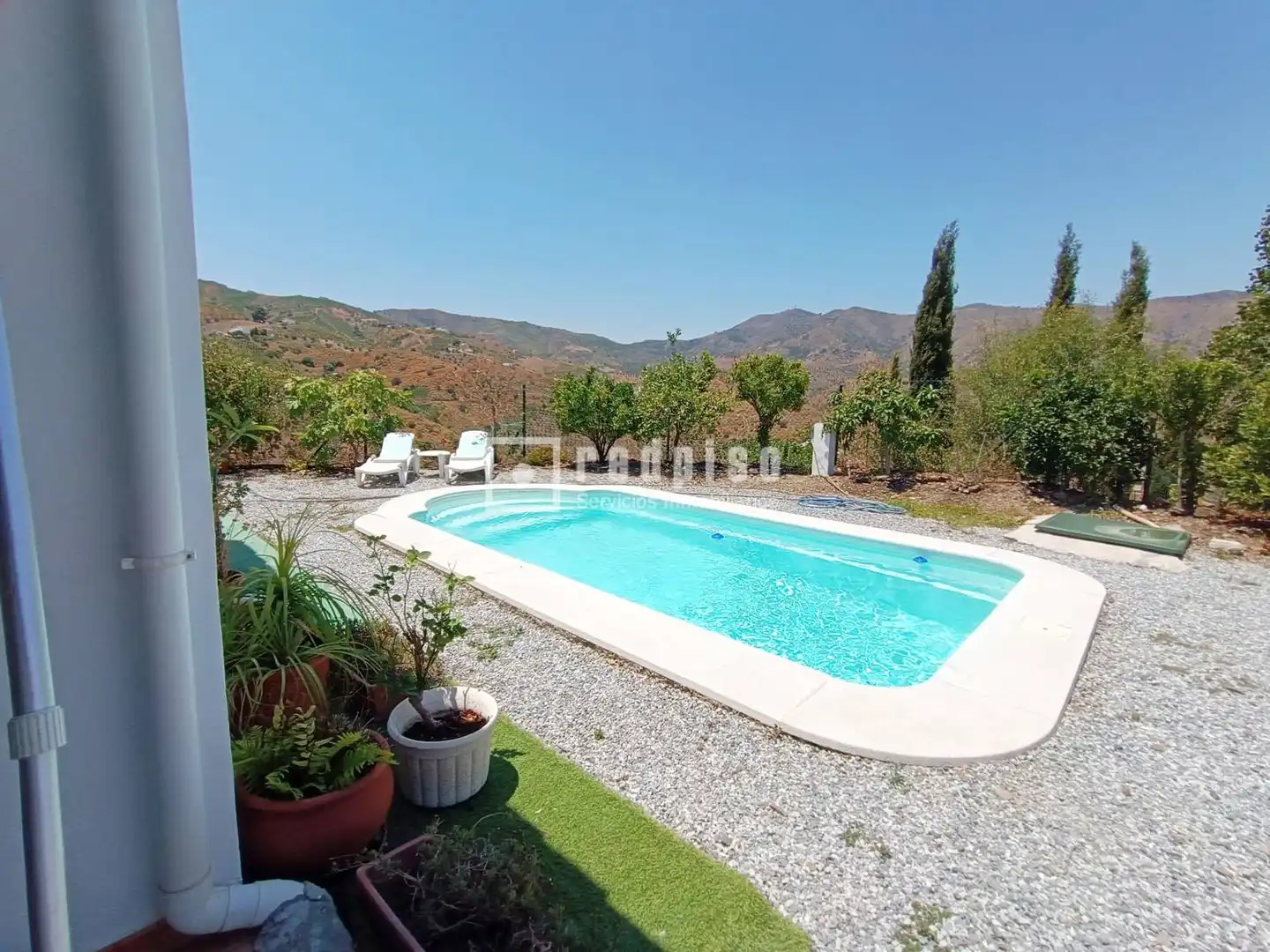 Jardín de Casa o chalet en venta en El Borge con Aire acondicionado, Calefacción y Trastero