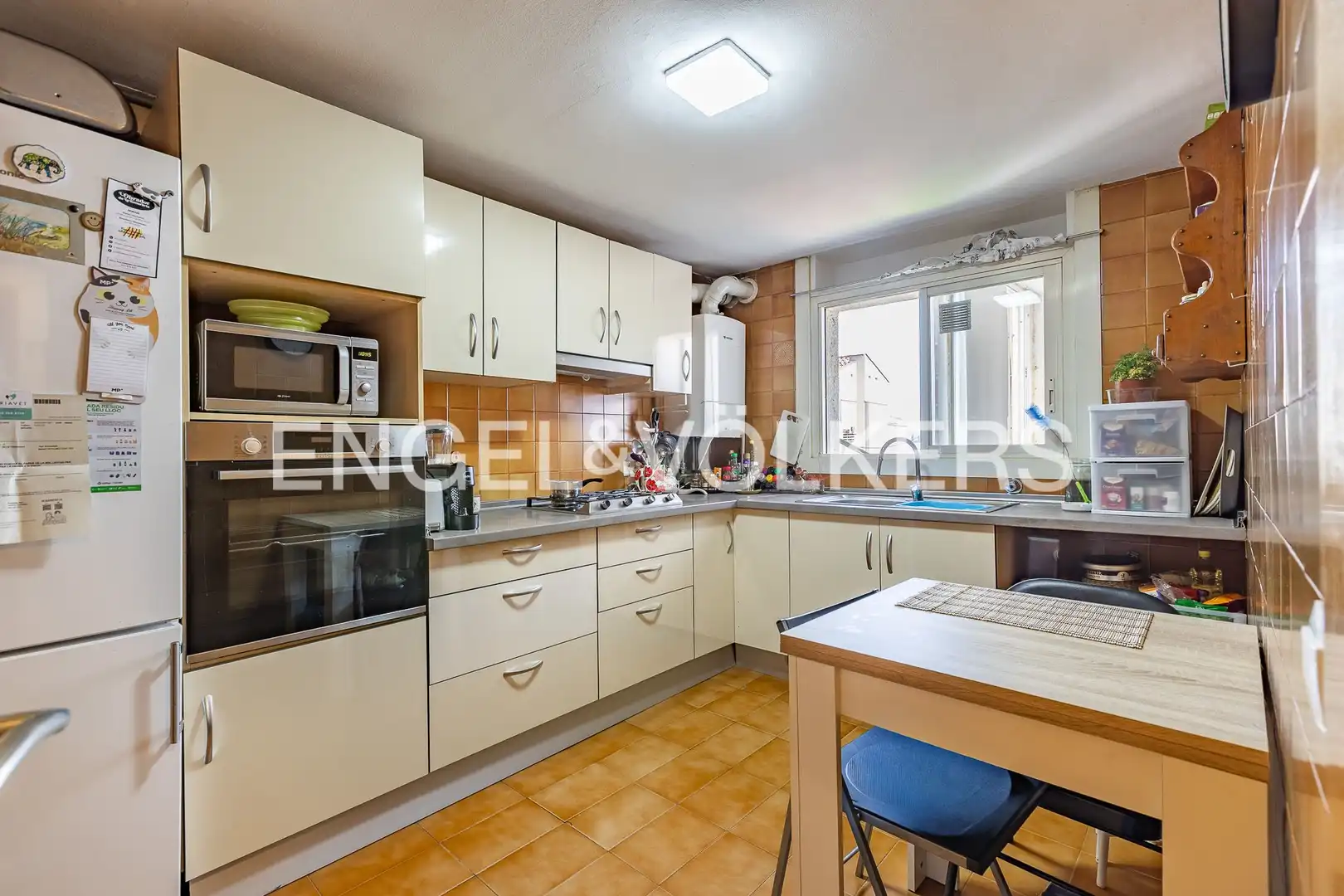 Cocina de Ático en venta en Sant Cugat del Vallès con Aire acondicionado, Calefacción y Terraza