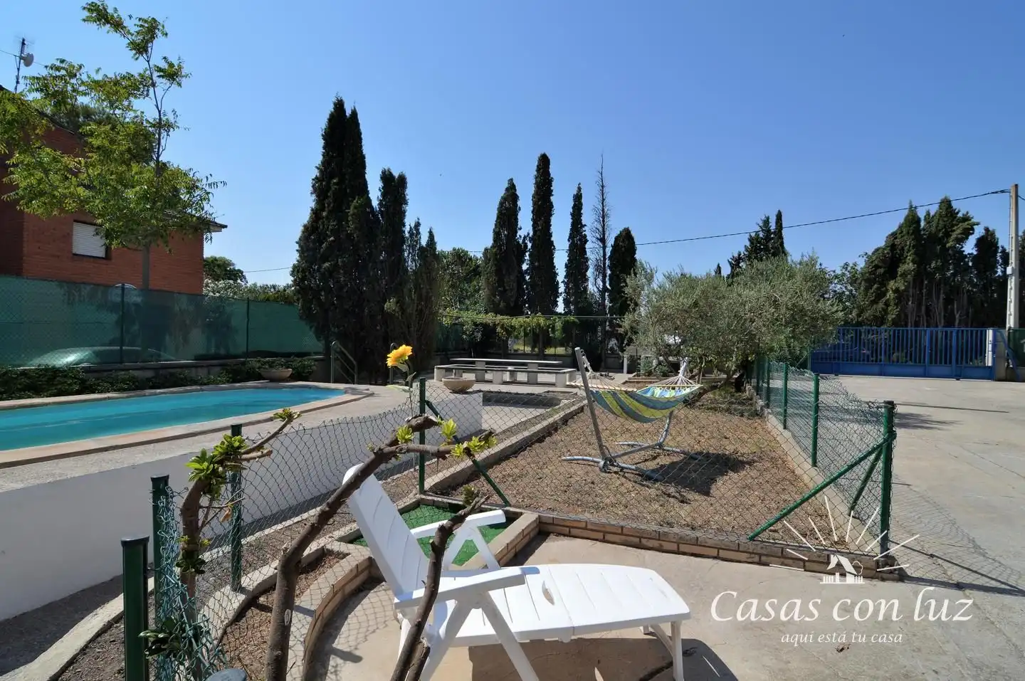Piscina de Casa o chalet en venta en Zaragoza con Jardín privado, Trastero y Piscina