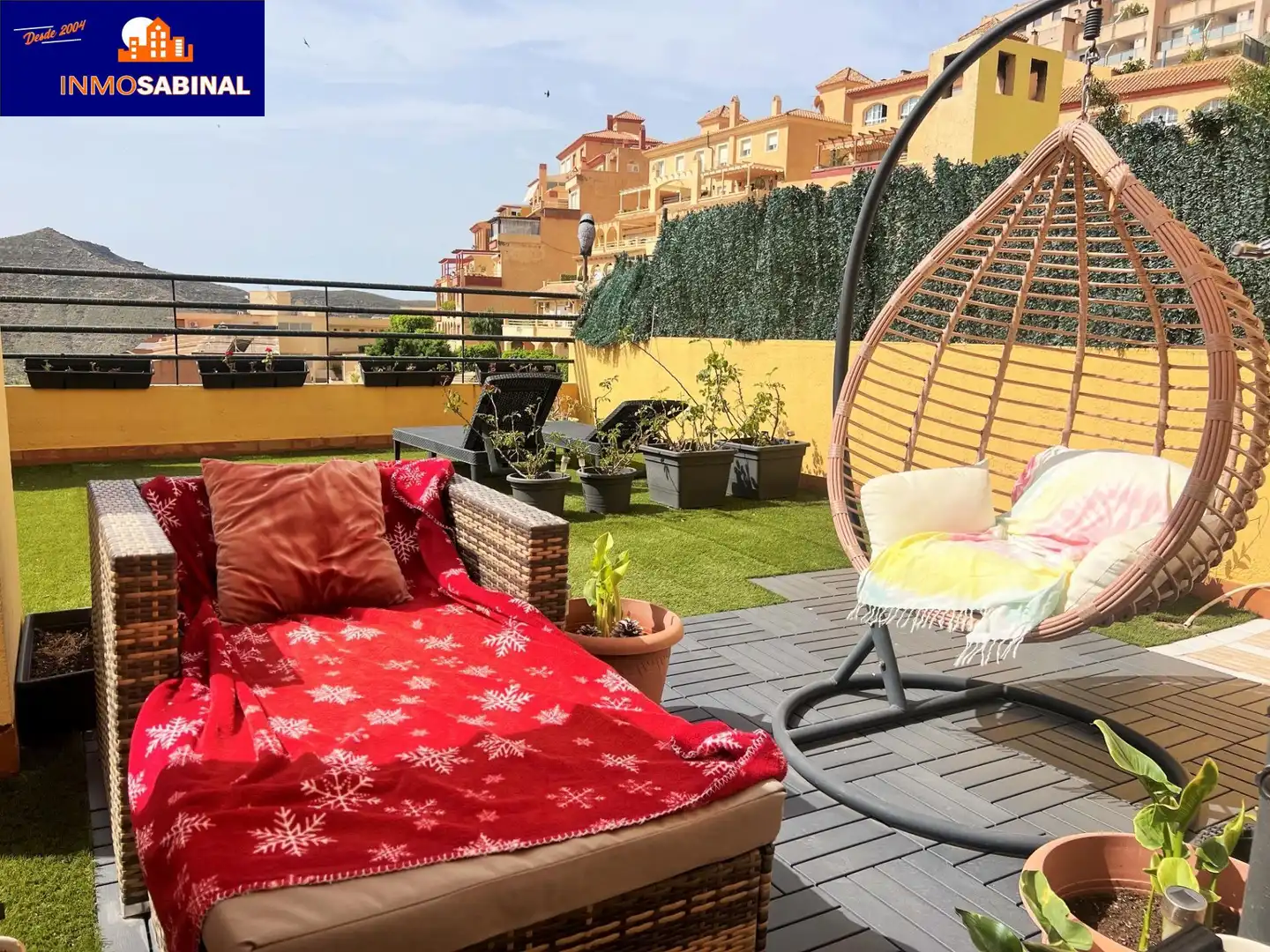 Terraza de Casa adosada en venta en Vícar con Aire acondicionado, Calefacción y Terraza