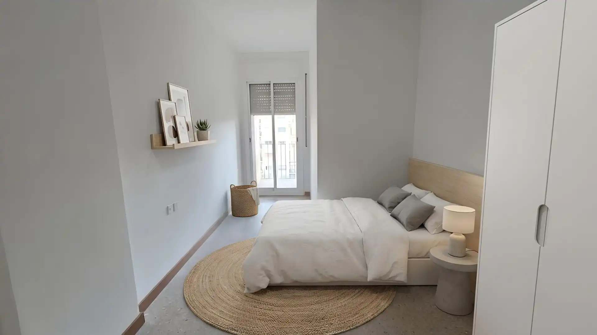 Bedroom of Flat for sale in  Barcelona Capital