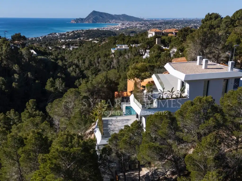 Xalet amb piscina en venda a Altea la Vella, imagen 4