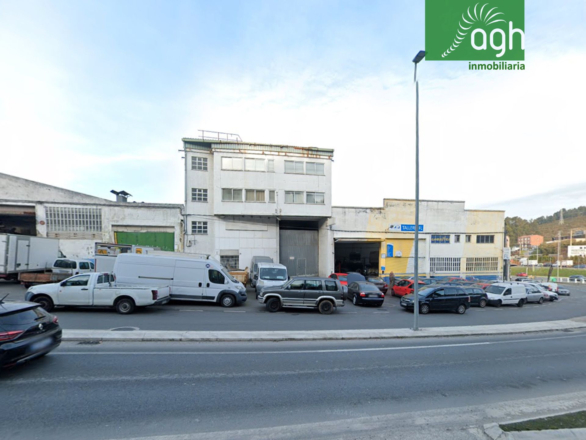 Exterior view of Industrial buildings for sale in Arteixo