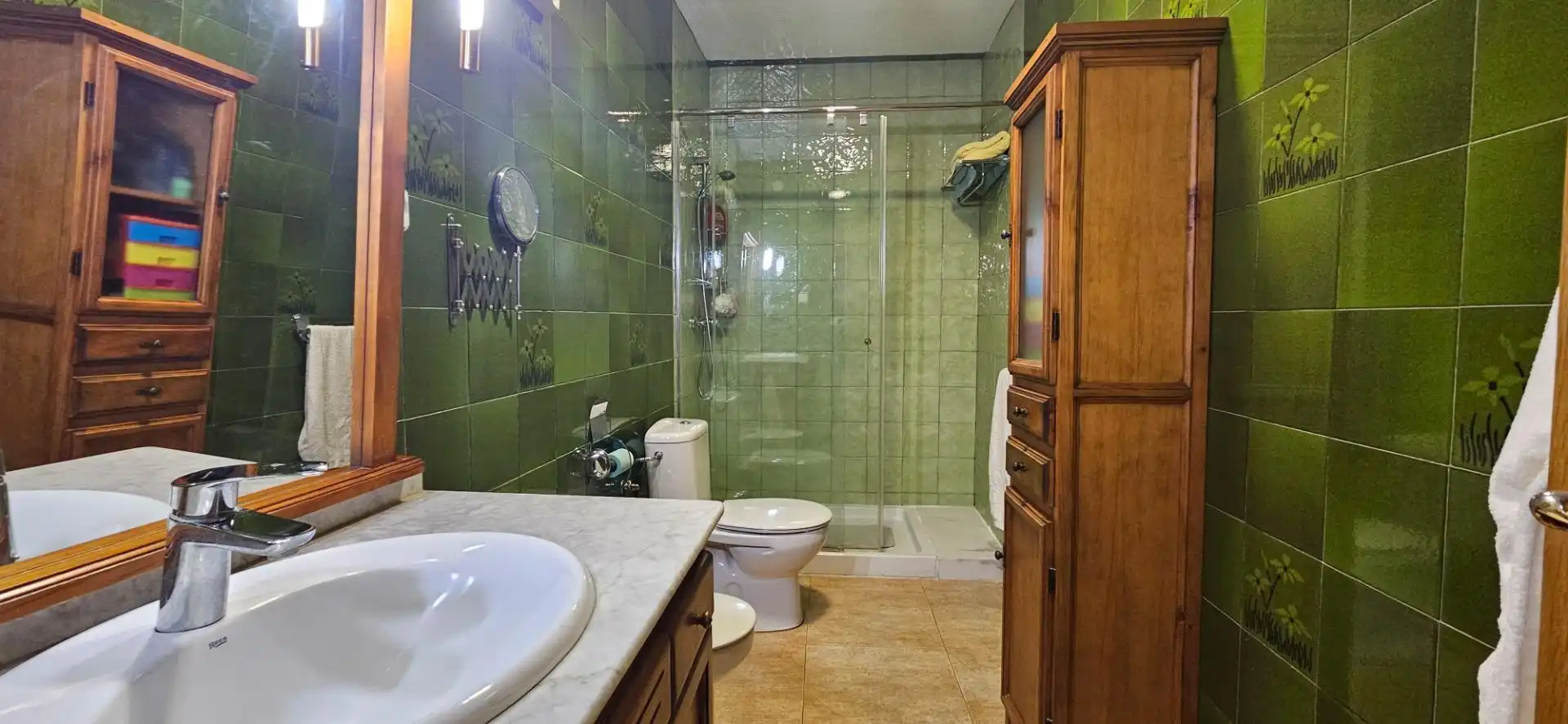 Bathroom of Houses for sale in Archena  with Storage room, Furnished and Balcony