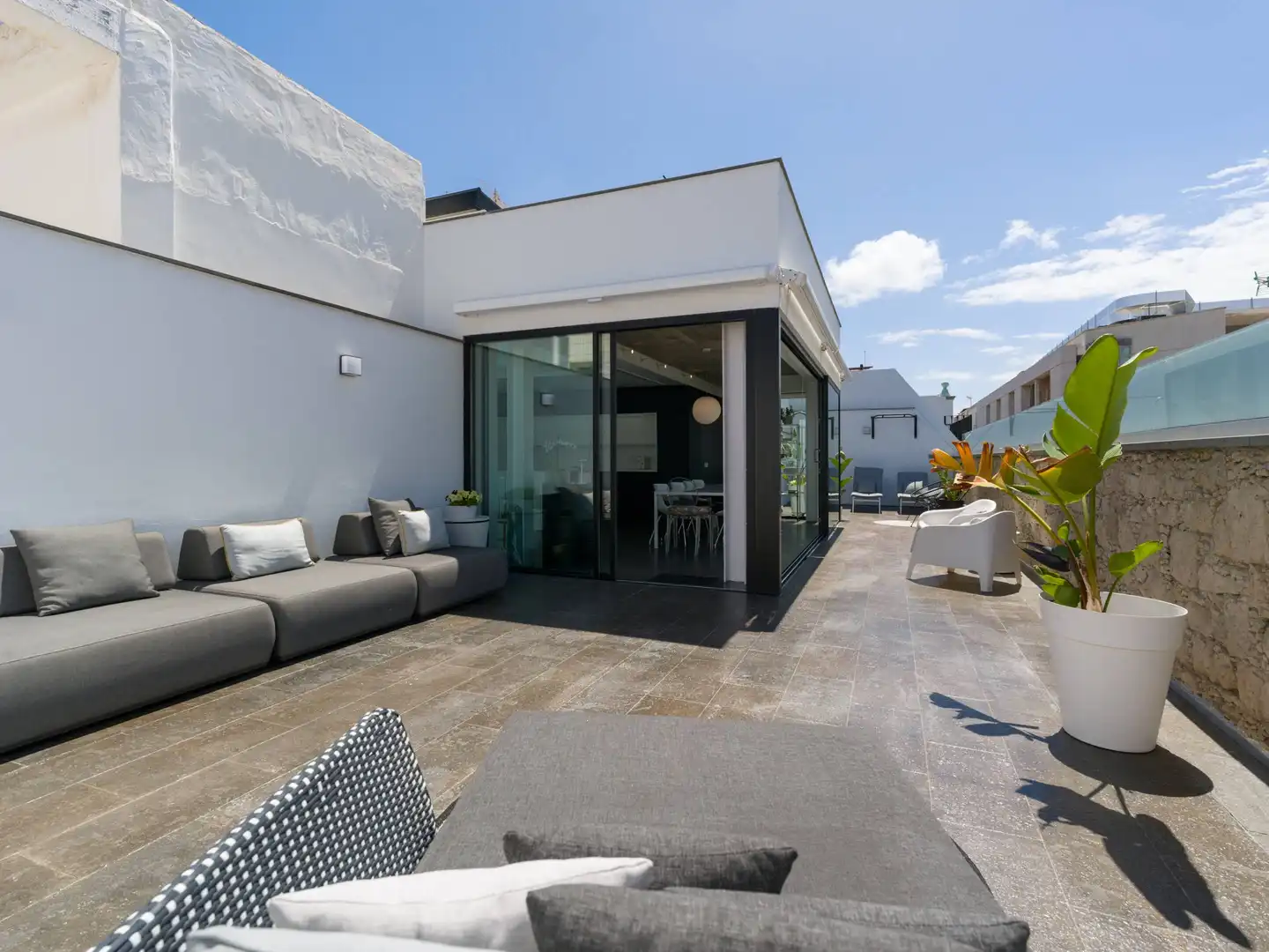 Terrassa de Casa o xalet en venda en Las Palmas de Gran Canaria amb Aire condicionat, Terrassa i Balcó