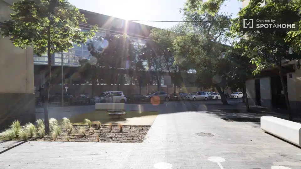 Exterior view of Flat for rent in Madrid  with Air Conditioner, Heating and Furnished