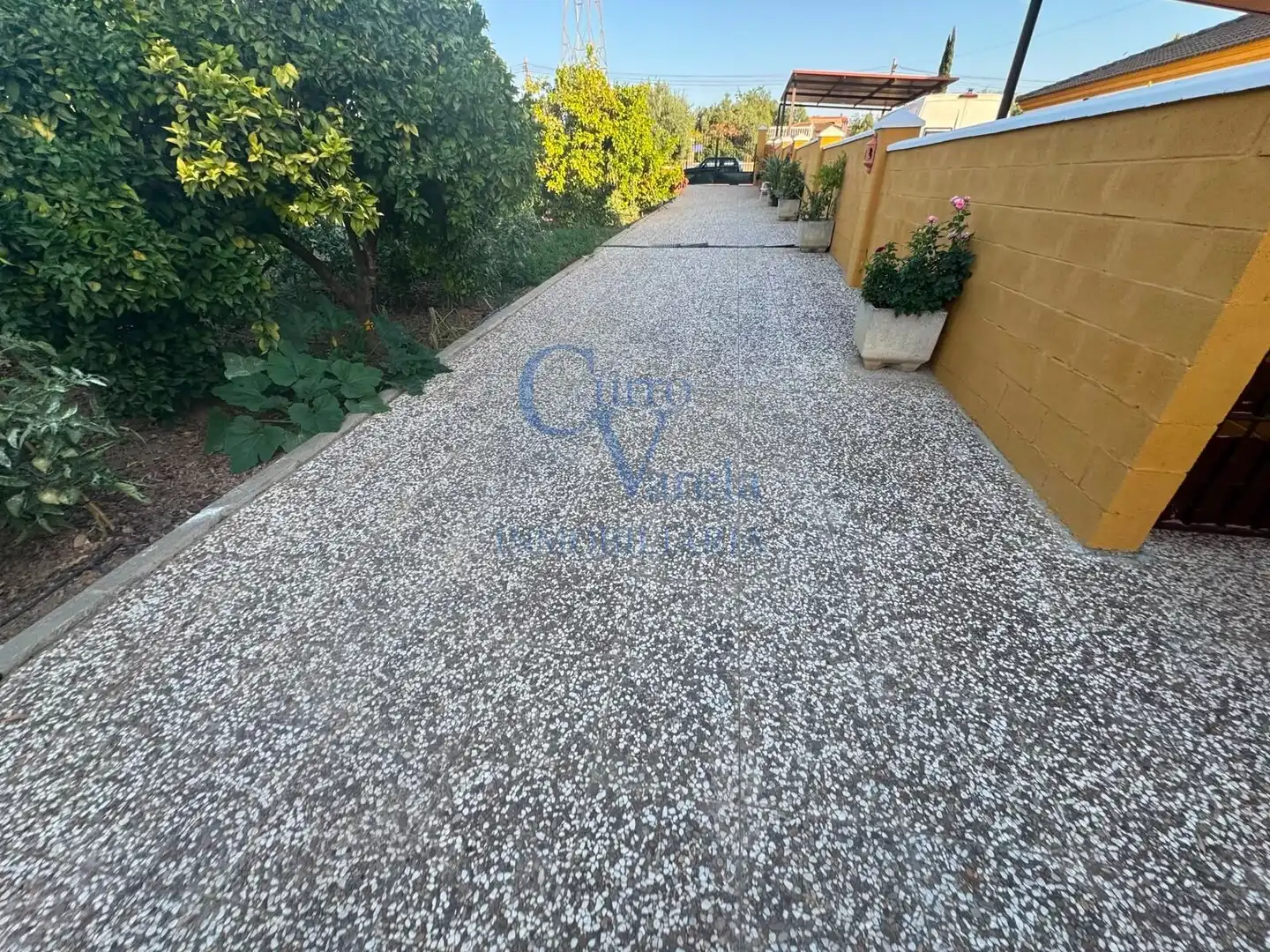 Aparcament de Finca rústica en venda en Dos Hermanas amb Aire condicionat, Calefacció i Jardí privat